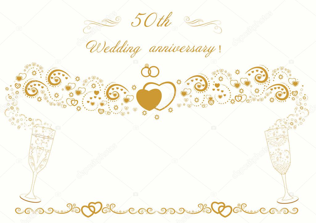 aniversario de bodas invitacion