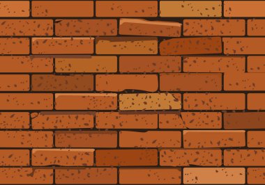 Yıkım elementli eski tuğla işi