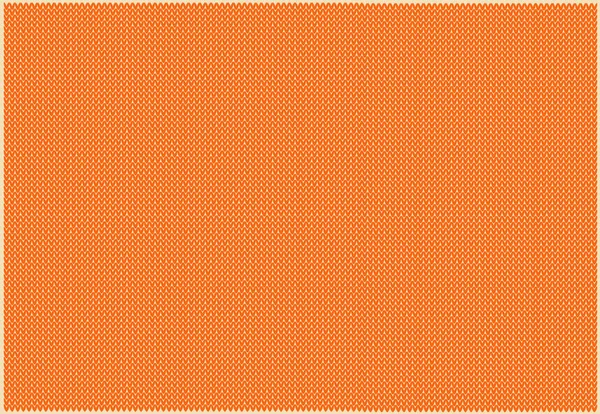 Orange Tiger Farbe Textur abstrakt gestrickt Hintergrund — Stockvektor