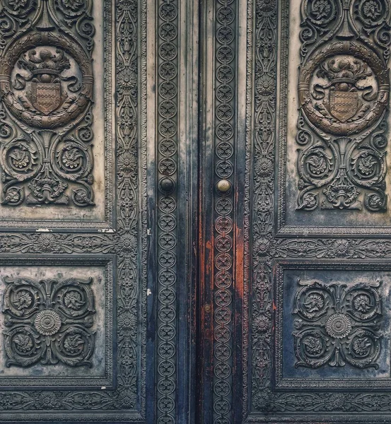 Door Vintage Pattern — Stock Photo, Image