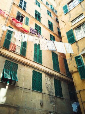 eski İtalyanca sokak görünümü