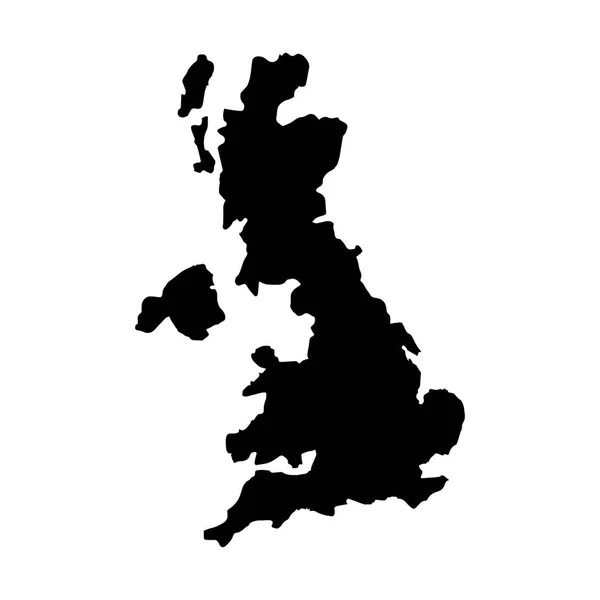 England landmark map silhouette icon — Stock Vector © roxanabalint #41369233