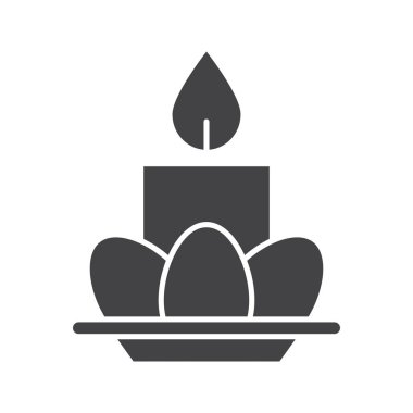 Paskalya yumurtaları ve mum glif 