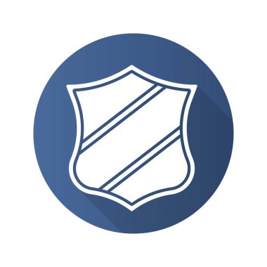 Şerit rozeti ile kalkan