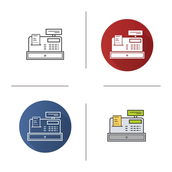 Cash register icon — Stock Vector