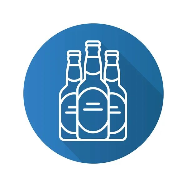 Пивные бутылки — стоковый вектор