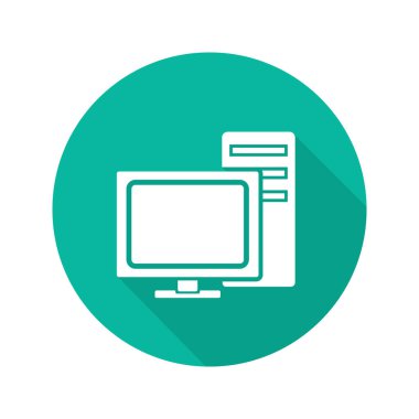 Bilgisayar Düz Simgesi