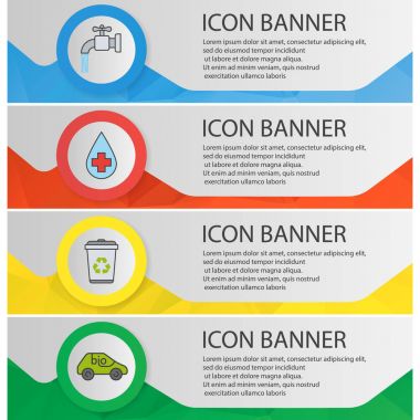 afiş şablonlar kümesi