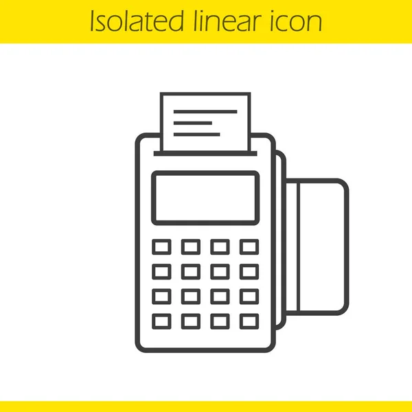 Pos Terminal Ikon — Stock vektor