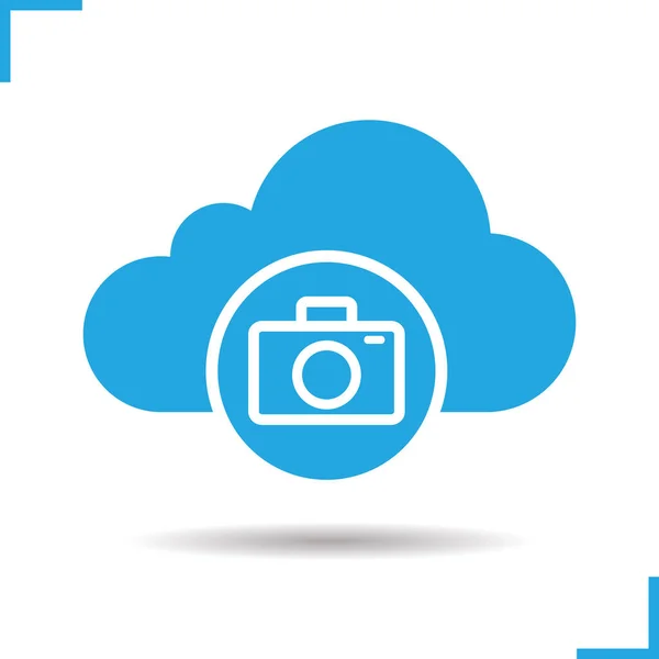 Photo hosting icon — Stock Vector