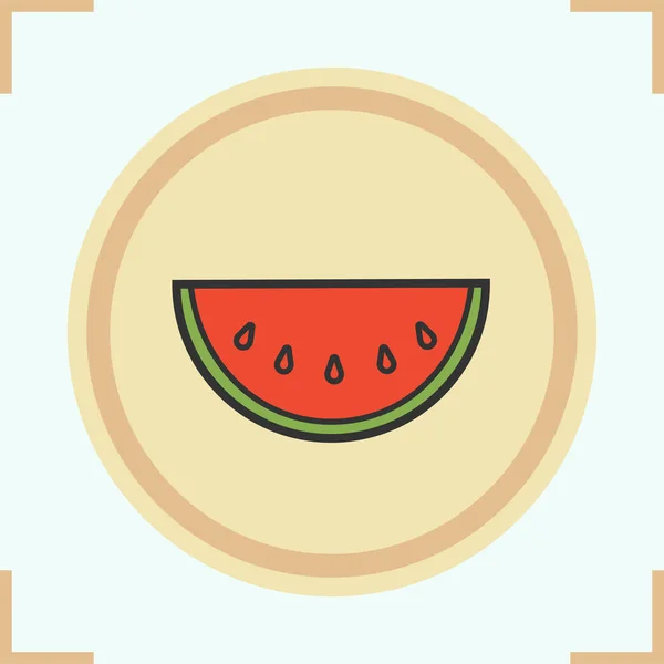 Icône plate de fruit — Image vectorielle