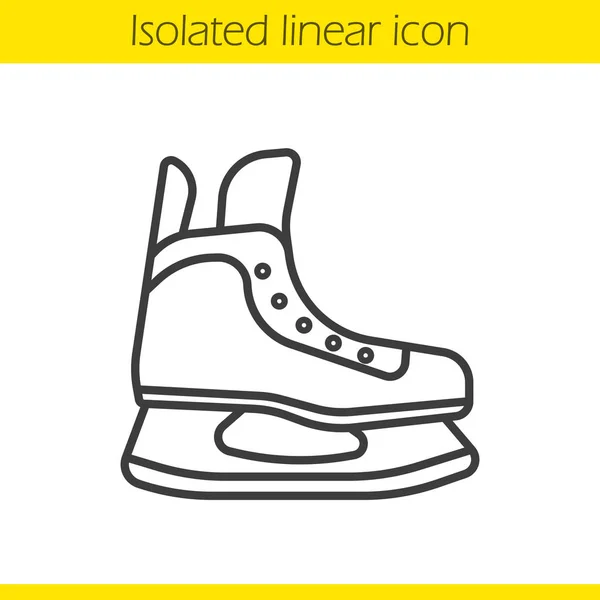 冰滑冰线性图标 — 图库矢量图片