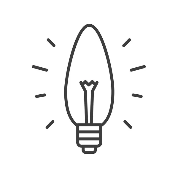 Energiesparlampen-Symbol — Stockvektor