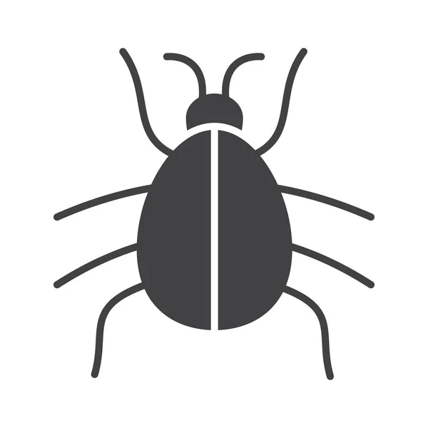 Escarabajo icono símbolo . — Archivo Imágenes Vectoriales