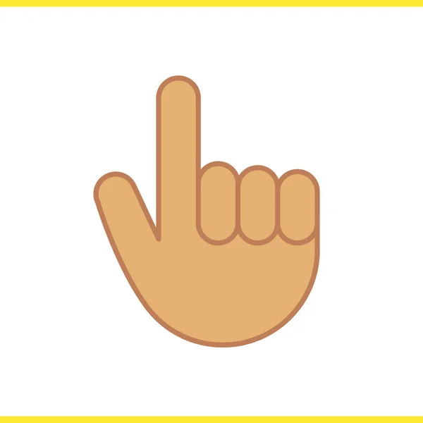 Рука вверх жест — стоковый вектор