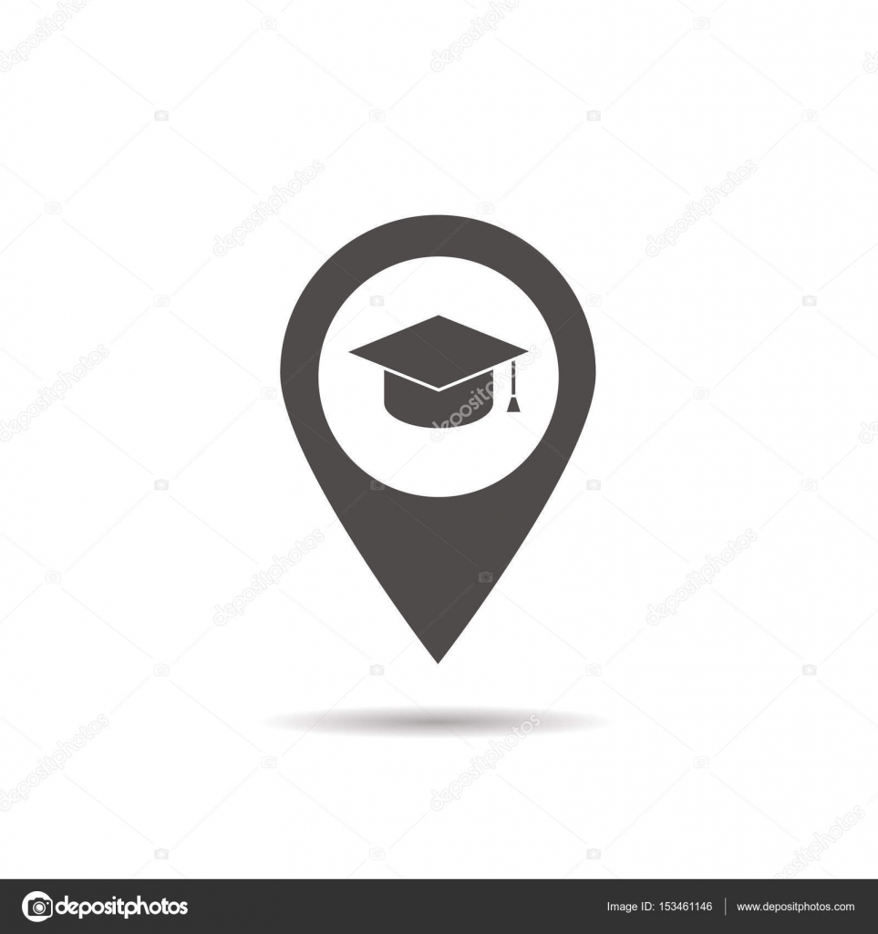 University location icon Stock Vector by ©IMG visuals icons 153461146, image size:963x1024