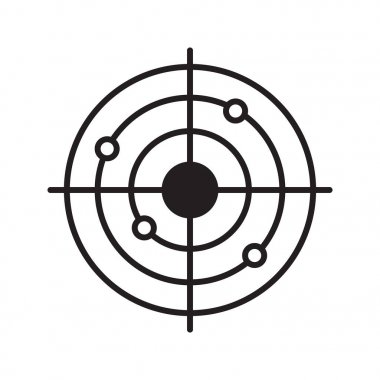 Çekim aralığı doğrusal simgesi