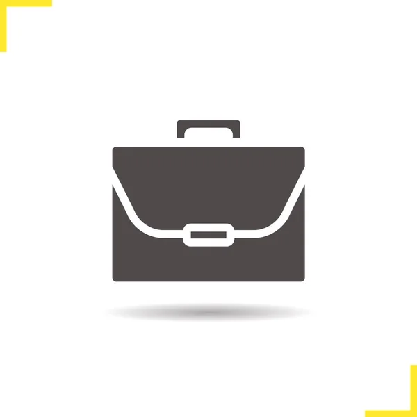 Sketch briefcase business case bag icon Royalty Free Vector