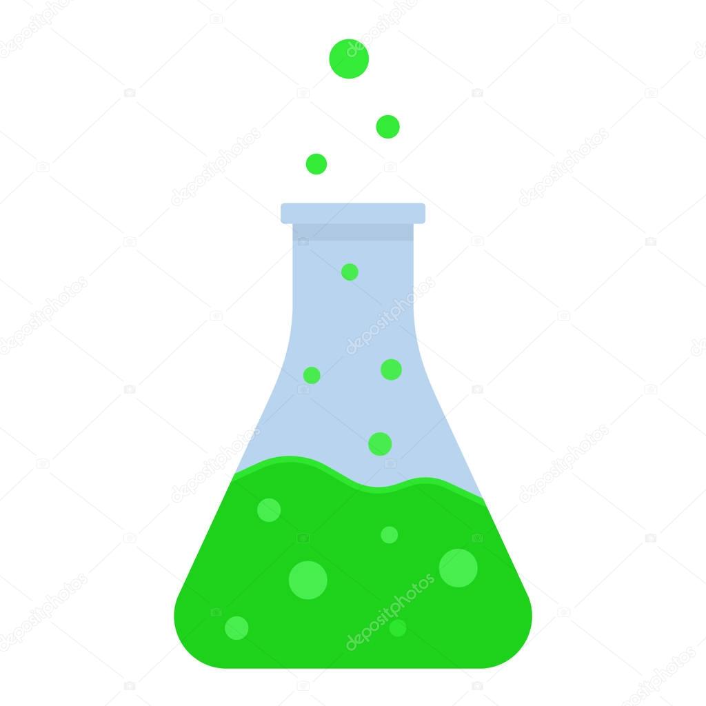Green boiling potion color icon