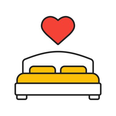 Sevenler yatak renk simgesi