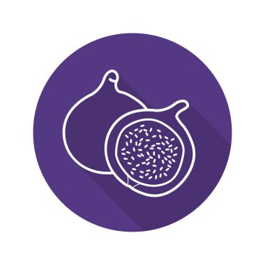 İncir düz doğrusal simgesi