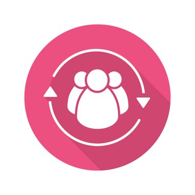 Takım Yönetimi düz simgesini