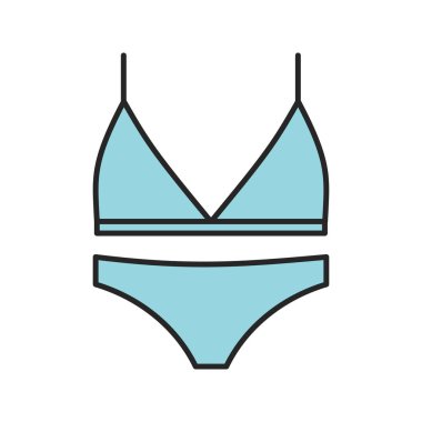 Kadın iç çamaşırı renk simgesi