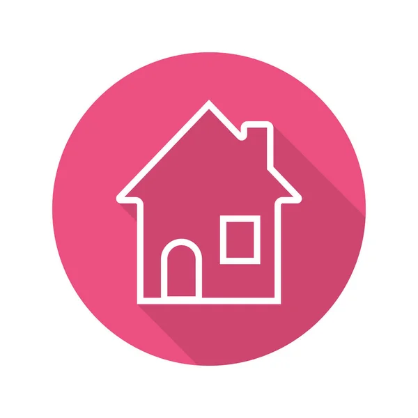 House flat icon — Stock Vector