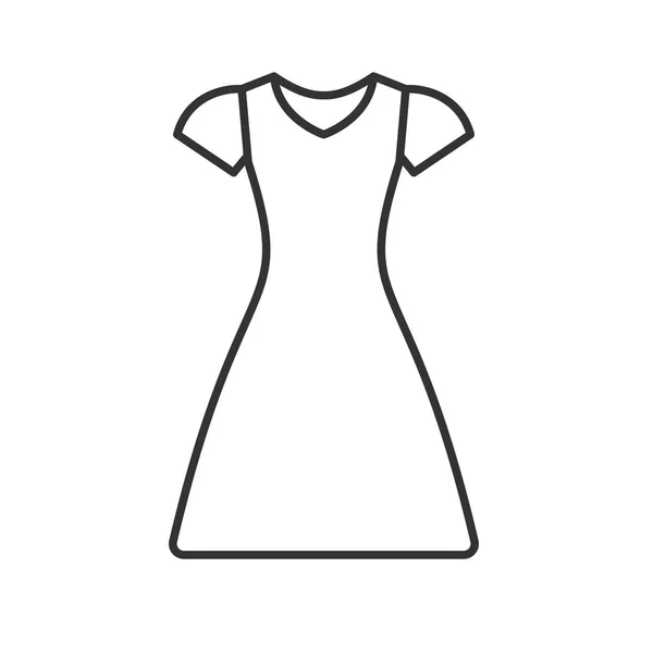 Nap ruhát lineáris ikon — Stock Vector