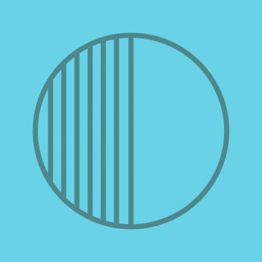 Yarım daire simgesi