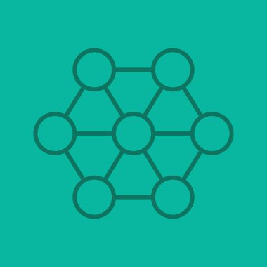 Yapısı düz simgesi