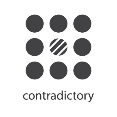 Çelişkili sembol simge