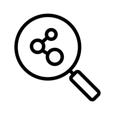 Büyütme cam simgesi