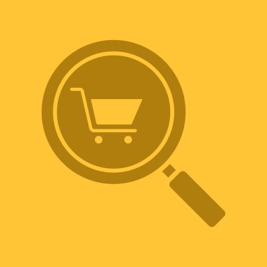 Süpermarket arama simgesi