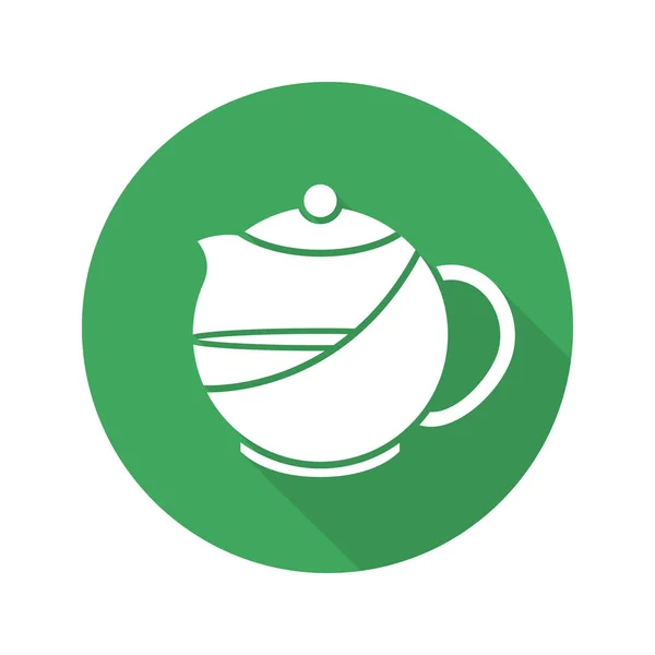 Brewing teapot icon — Stock Vector