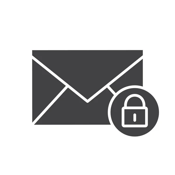Email icône de sécurité — Image vectorielle