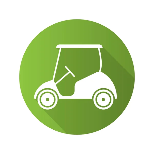 Golf cart pictogram — Stockvector