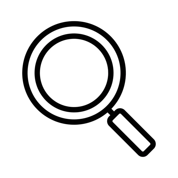 Magnifying glass icon — Stock Vector