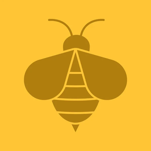 꿀 꿀벌 아이콘 — 스톡 벡터