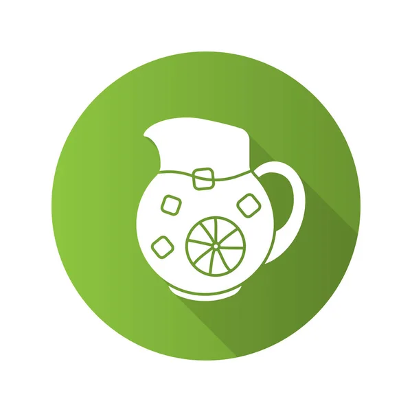 Icône de cruche de limonade — Image vectorielle