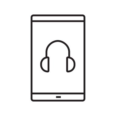 akıllı telefon müzik çalar simgesi