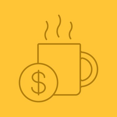 Fincan çay simge satın