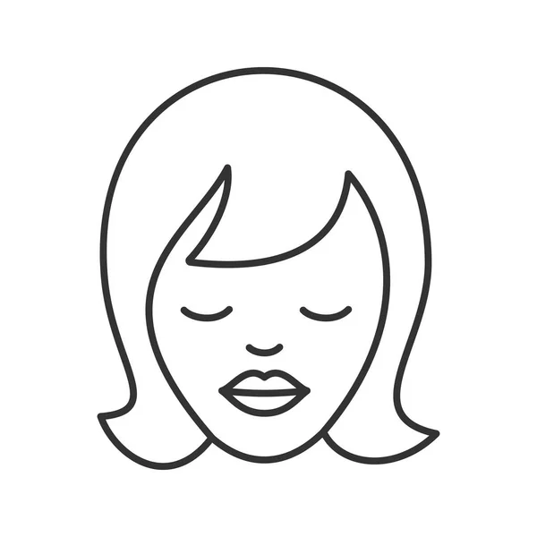 Reaming girl icon — стоковый вектор