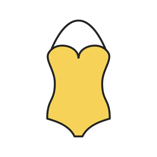Barevná ikona plavky — Stockový vektor