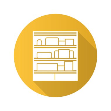 Dükkan raflar simgesi