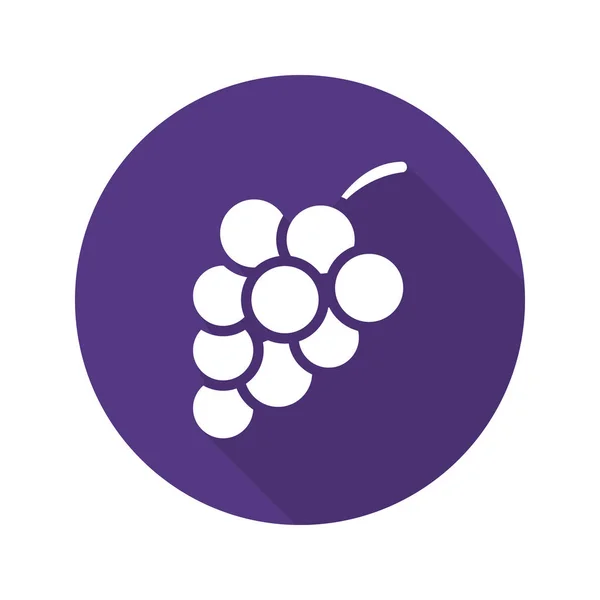 Monte de ícone de uvas —  Vetores de Stock