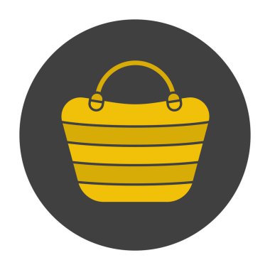 Plaj çantası renk simgesi