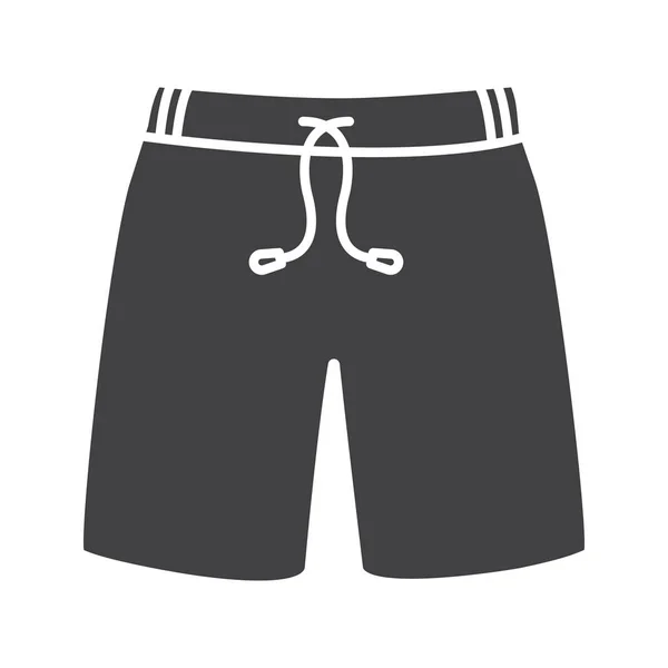 Maillots de bain icône glyphe — Image vectorielle