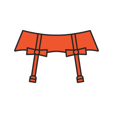 İç çamaşırı jartiyer renk simgesi