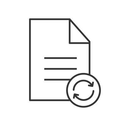 Dosya doğrusal simgesini Yenile